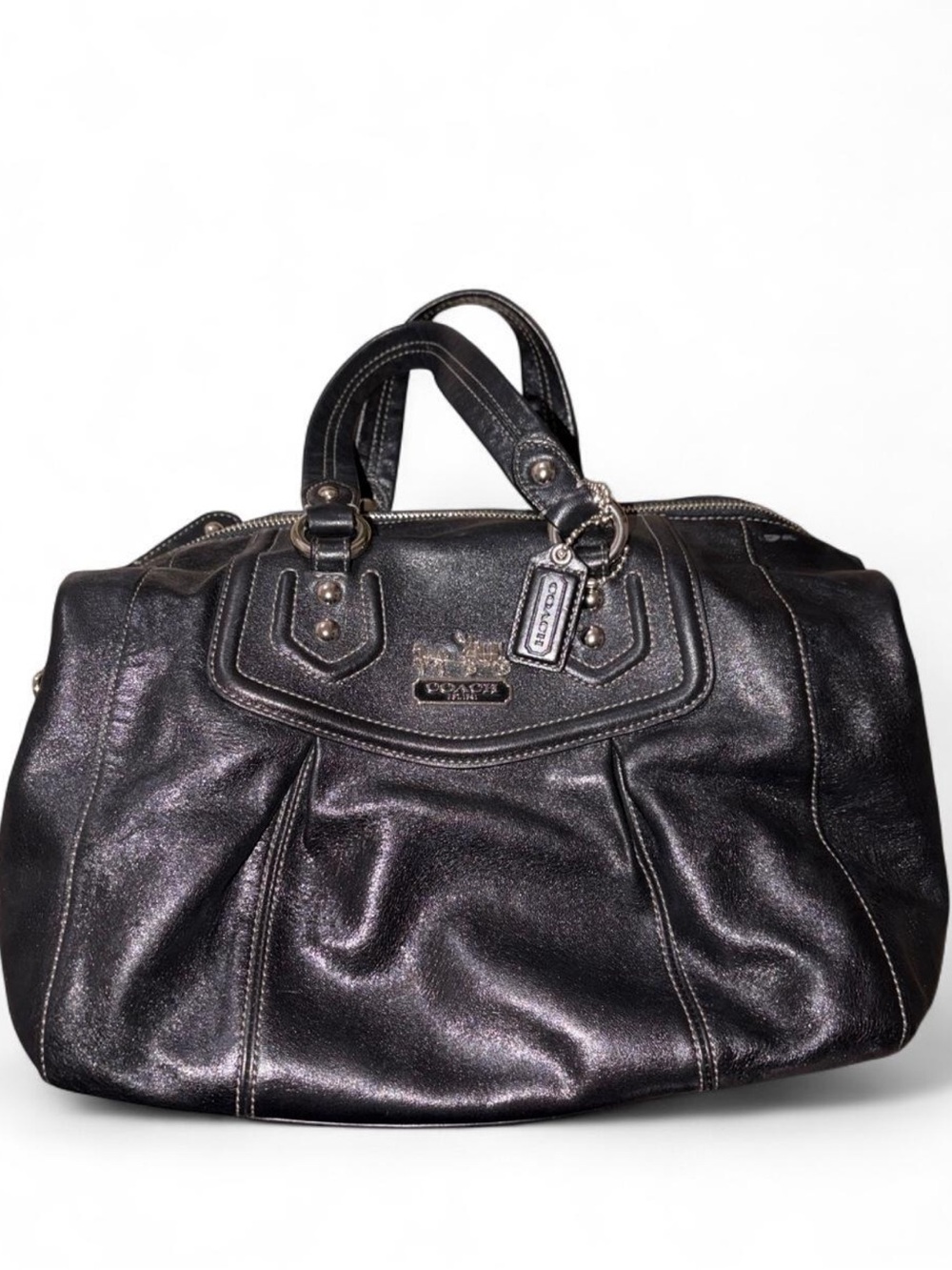 Coach Vintage Leather Madison Sabrina Satchel